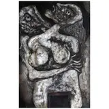 Igan D’ Bayan, Allegory “The Kiss", oil on canvas