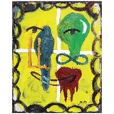 Manuel Ocampo, Untitled, acrylic on canvas