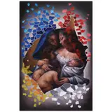 Rico C. Bastasa, The Point of Origin, oil on canvas