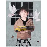 Ross Jaylo, Omran, oil on canvas