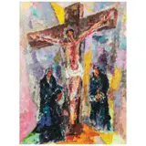 Macario Vitalis, Crucifixion