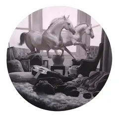 Untitled by Ronald Jeresano, oil on canvas, offered Oct 2020