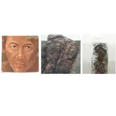 a.) Karambola Series, Piqura #14 b.) Karambola Series, Haplit #3 c.) Untitled by Renato R. Habulan, oil on canvas, offered Oct 2020