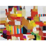 Fitz Herrera, Abstract, acrylic on canvas