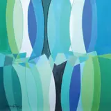 Jaime Roque, Chroma, oil on canvas