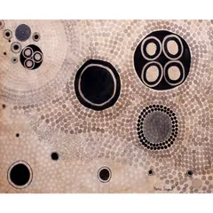 Untitled by Nena Saguil, pen and ink, offered Oct 2020
