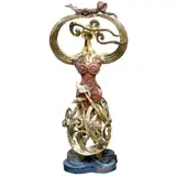 Toym Imao, For the Gods - Sa Baybayin Series, brass and wood
