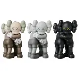 Kaws, Together - Set of Three, painted cast vinyl (open cases)
