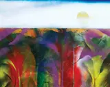 Mike Kairuz, Abstract, mixed media on paper