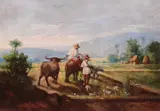 M. Ligon, Minsan Na Naging Maayos, oil on panel