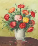 J.D. Castro, Still Life, oil on canvas