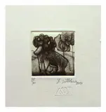 Yuttana Sittikat, Untitled, etching