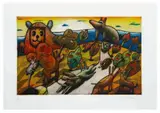 Yuttana Sittikat, Untitled, monoprint