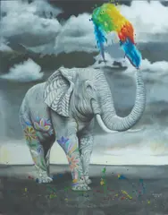 Marco Bañares, Untitled, oil on canvas