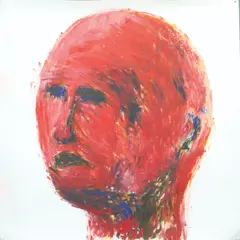 Gaston Damag, Portrait, oil on paper