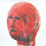 Gaston Damag, Portrait, oil on paper