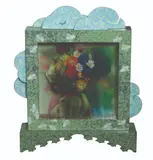 Demetrio de la Cruz, Dagiti Masirib Nga Alimbubuyod,Di Da Sisipan Dagiti Nalaylay a Sabong  (Clever Bees Don’t Sip from Withered Flowers), mixed media and oil paint on transparent sheets