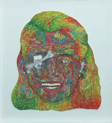 Epjay Pacheco, Mother, mixed media