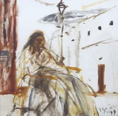 Antonio Leaño, Untitled, oil on canvas