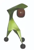Neri Abillar, Untitled, wood and fiber glass