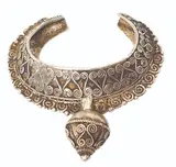 A Hand Bracelet with Bell, Untitled, silver