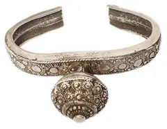 Untitled by A Hand Bracelet with Bell, silver, offered Mar 2020