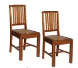 Untitled by Pair of Art Deco Chairs, narra, offered Mar 2020