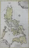 George Moritz Lowitz, Carta Hydrographica y Chorographica de las Ysles Filipinas, copperplate engraving