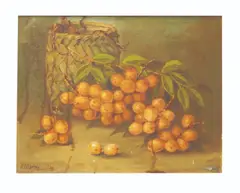 Lanzones by J.D. Castro, oil on canvas, offered Jan 2020