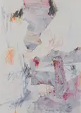 Luis Buendia, Abstract, mixed media on paper