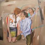Janet Balbarona, Untitled, oil on canvas