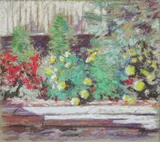 Sergio Rocha, Colors in Exile, pastel on paper