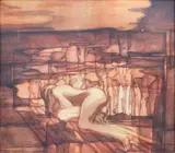Al Medilo, Untitled, oil on canvas