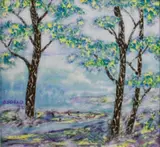 Ricardo Osorio, Untitled, Mixed media on canvas