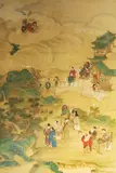 Chinese painting, Untitled, Cuadro with silk painting
