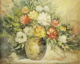 Crispin Lopez, Still Life, Oil on canvas
