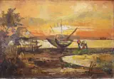 Alfred Buenaventura, Untitled, Oil on wood