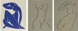 a.) Untitled b.) Untitled c.) Untitled by Henri Matisse, print, offered Jul 2019