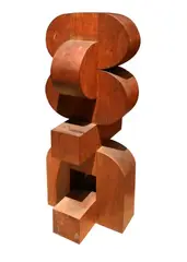 Anito by Arturo Luz, wood sculpture, offered Apr 2019