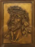 Jesus by Graciano T. Nepomuceno, wooden sculpture, offered Apr 2019