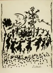 Untitled by Pablo Picasso, print, offered Apr 2019