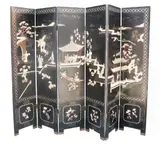 6-panel Chinese screen, Untitled