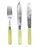 Kitchen Utensils 3 knives 3 forks, Untitled, 3 knives 3 forks