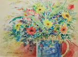 Domy Gutierrez, Untitled, watercolor on paper