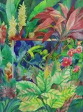 Adrian Valino Jr., Kalawakan ng Kawalan, watercolor on paper