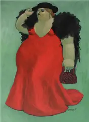 Raymond Legaspi, Ralph Lauren, acrylic on board