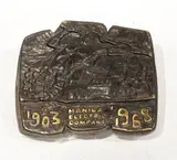 Eduardo Castrillo, Commemorative Sculpture for the Inauguration of the Caroner Station (Unit No. 1) on August 3, 1968 by the Manila Electric Company