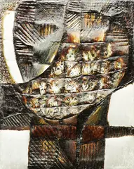 Untitled by Rodolfo Samonte, mixed media, offered Oct 2018