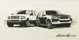 Eddie Bauer, Cars, Offset lithograph