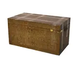 Chest with Hammered Brass Front, Untitled